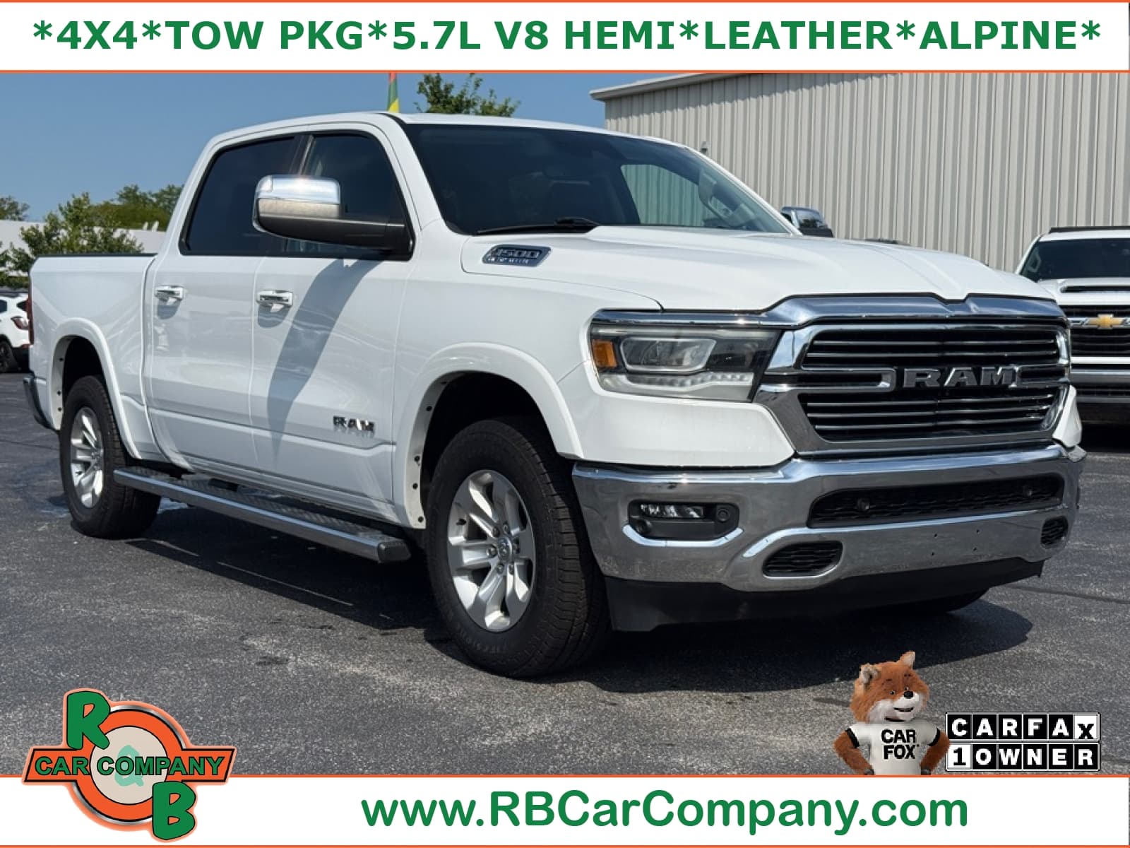 2022 Ram 1500 Laramie 4x4 Crew Cab 5'7" Box