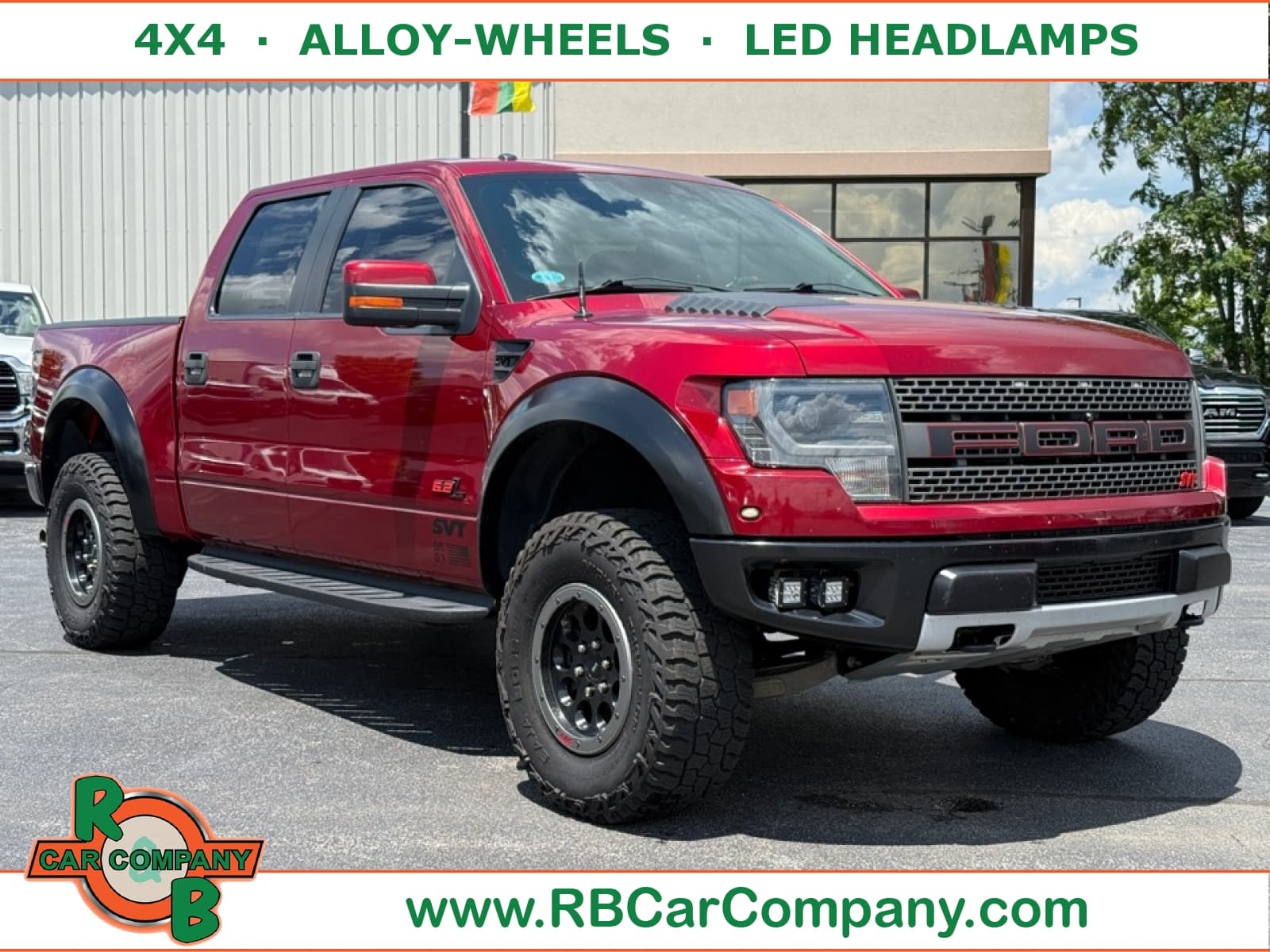 2014 Ford F-150 4WD SuperCrew 145" SVT Raptor
