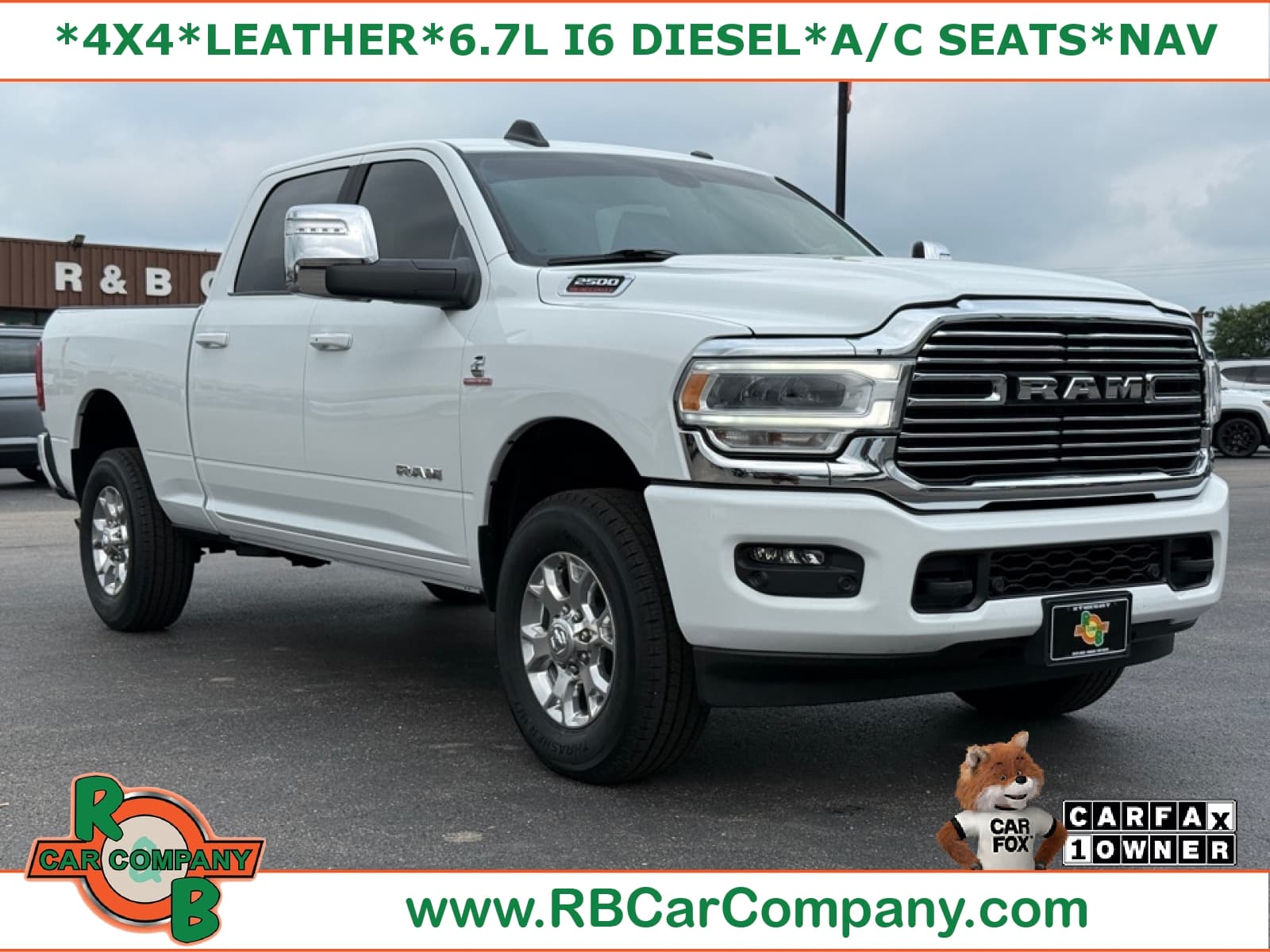 2024 Ram 2500 Laramie 4x4 Crew Cab 6'4" Box
