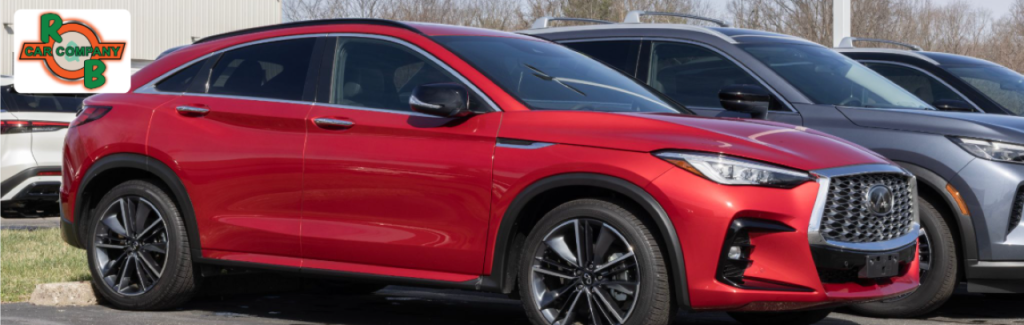 Selection of pre-owned SUVs available at R&B Car Company Fort Wayne dealership lot.