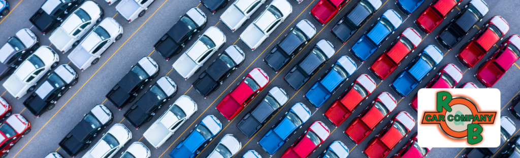 Affordable used cars under $5,000 on display at R&B Car Company Fort Wayne dealership lot
