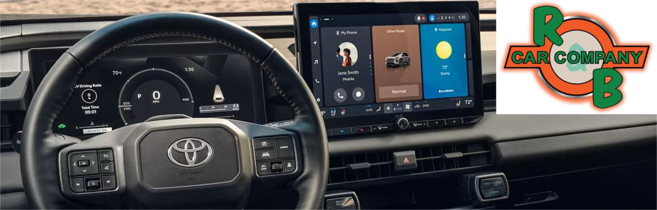 Toyota RAV4 interior view